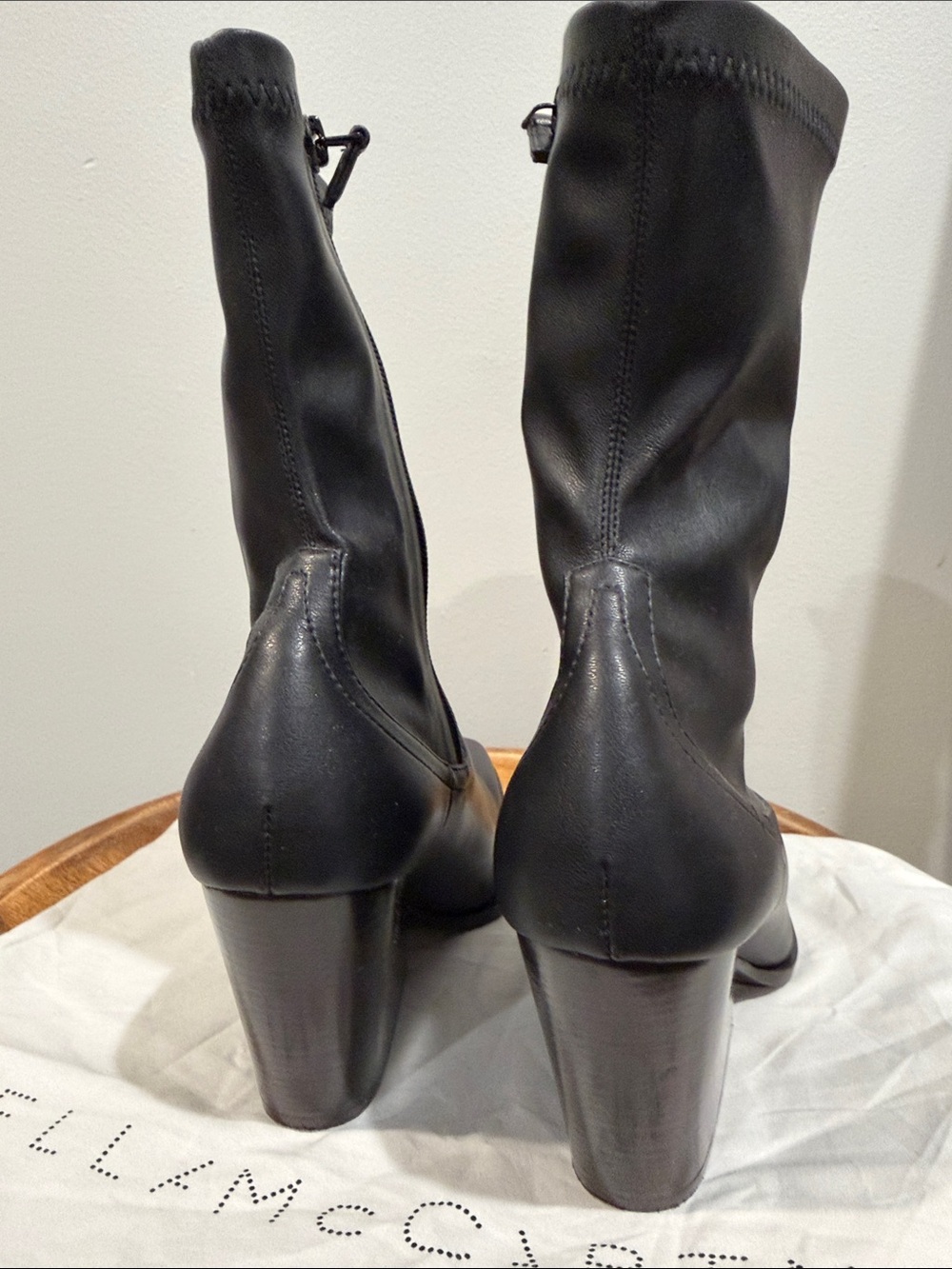 Stella McCartney cowboy Black Boots - Picture 3 of 4